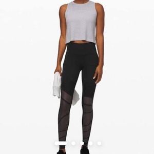 NWT lululemon sheer will HR Tight *Pulse